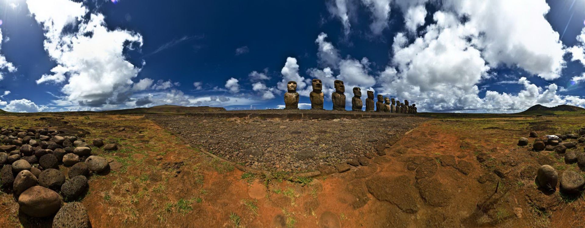Ahu Tongariki Moai (Front Left)