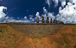 Ahu Tongariki Moai (Front Left)