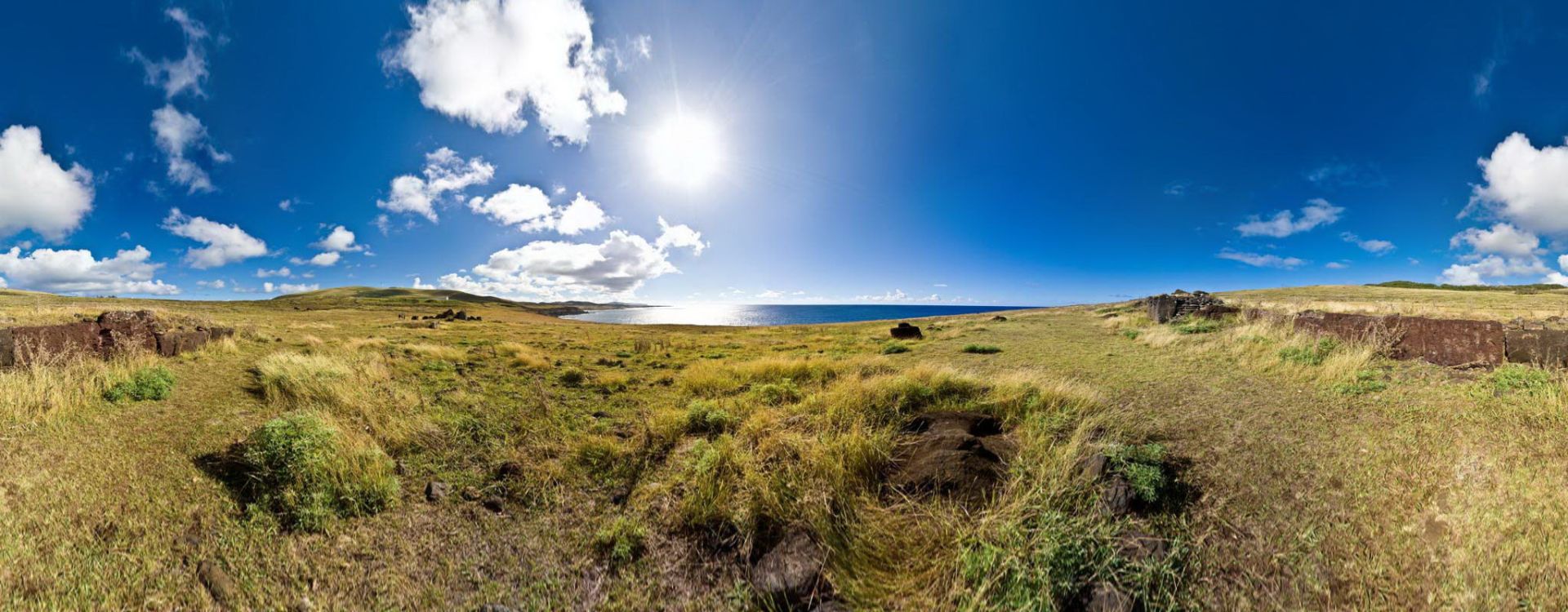 Sunrise on Ahu Vinapu