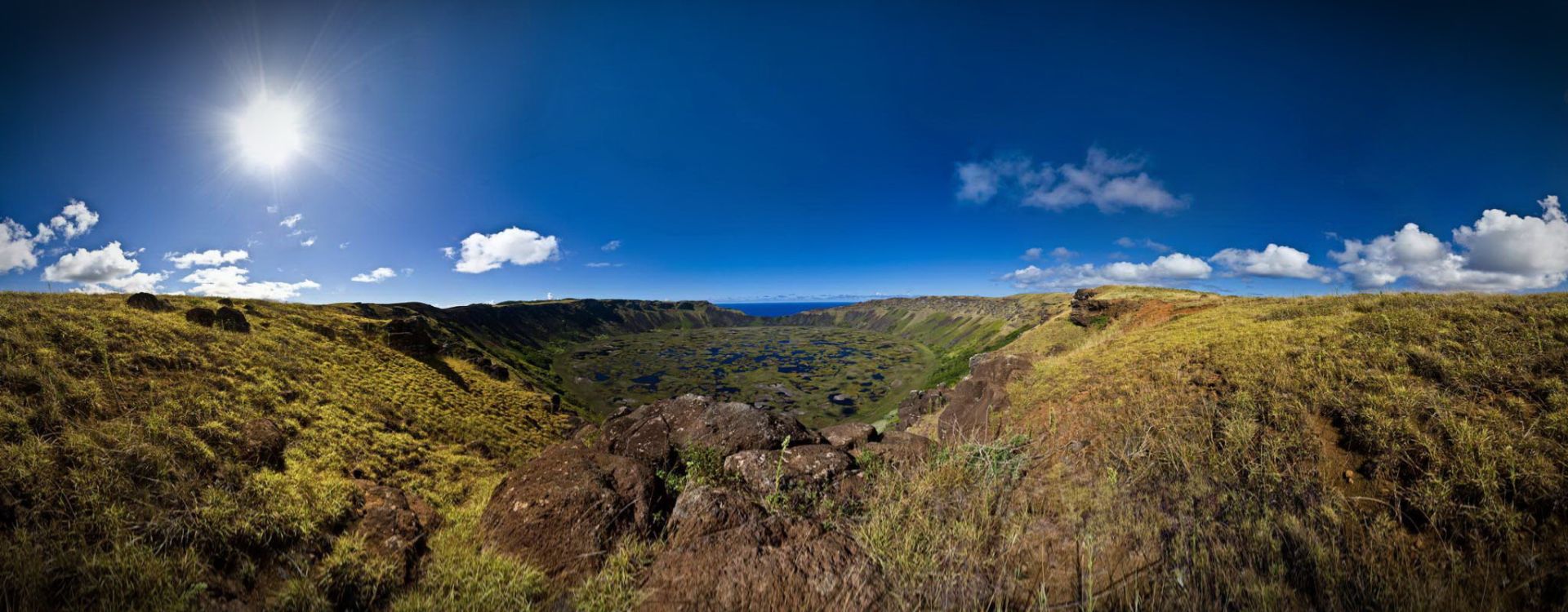 (Nearly) Inside Rano Kau Volcano