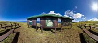 Orongo Village, main entrance