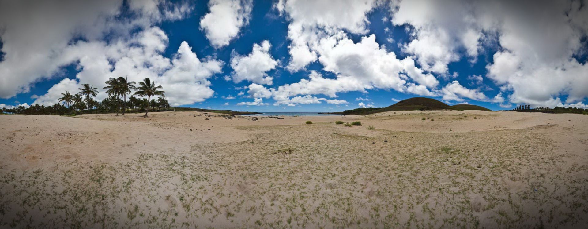 Anakena Beach (Cloudy Version)