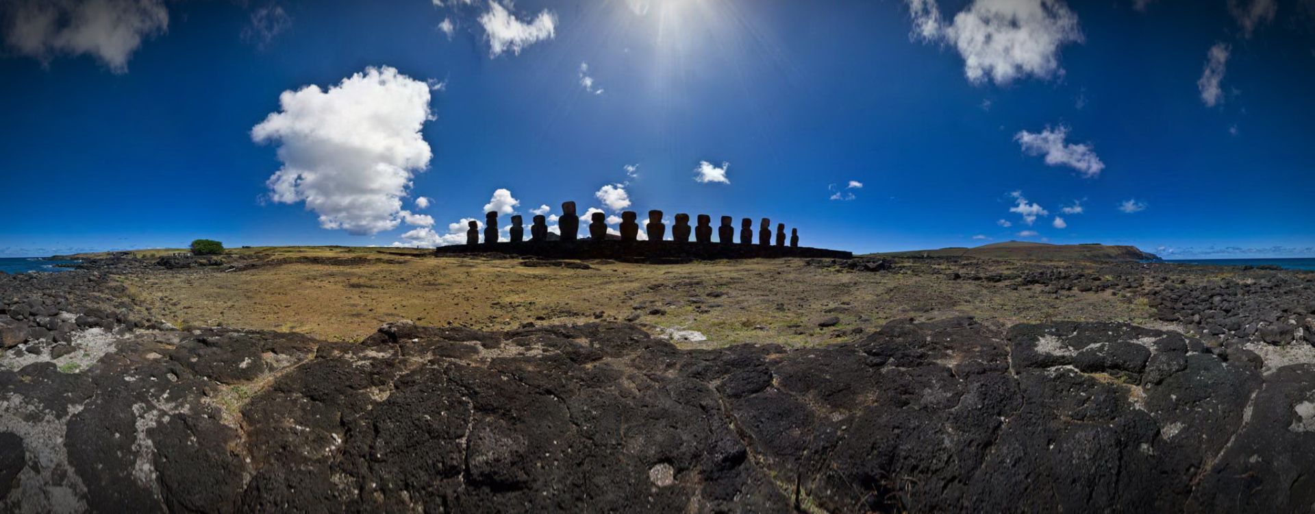 Another Day At Tongariki (View from back)