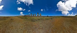 Another Day At Ahu Tongariki (Wiew from Front Right)